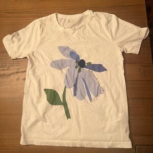 Kate Spade Short Sleeve Floral Tshirt Sz xs